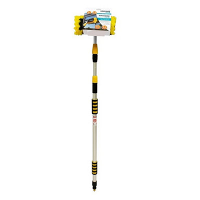 Kingfisher Telescopic Wash Brush Set 3M One Colour (One Size) from B&Q