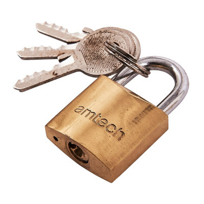 Amtech Brass Padlock 25Mm 5063750889566 - Image 3