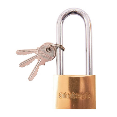 Amtech Brass Padlock 50Mm 5063750889580 - Image 3