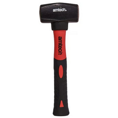 Amtech Club Hammer Fibregl Shaft 1Kg One Colour (One Size) from B&Q