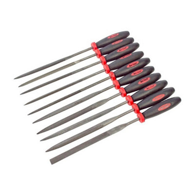 Amtech Needle File Set 10Pk 140mm One Colour (One Size) from B&Q