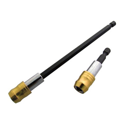 Amtech Quick Release Bit Holder Set 60mm & 150mm 2Pk One Colour (One Size)