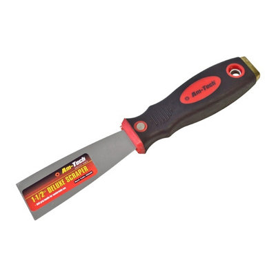 Amtech Soft Grip Scraper 1.5'' One Colour (One Size) from B&Q