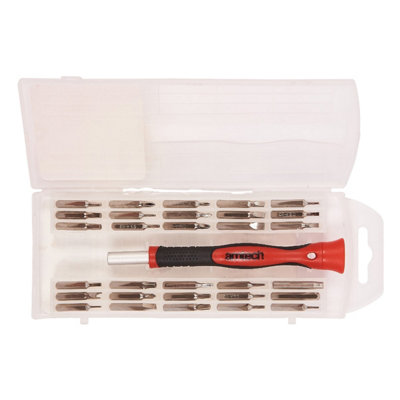 Amtech Precision Screwdriver Set 31Pk One Colour (One Size) from B&Q