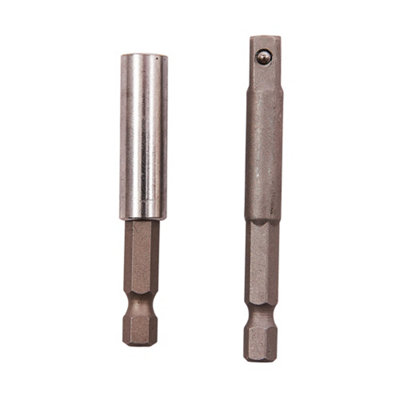 Amtech Bit Holder & Adaptor Set 2Pk One Colour (One Size)