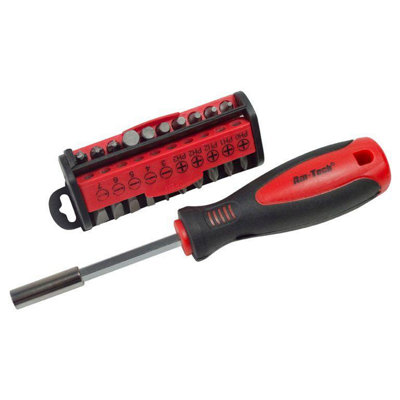Amtech Screwdriver & Bit Set 31Pk One Colour (One Size) from B&Q