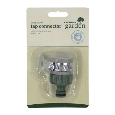 Kingfisher Snap Action Tap Connector One Colour (One Size) from B&Q