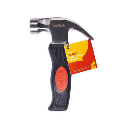 Amtech Magnetic Stubby Claw Hammer 10Oz One Colour (One Size) from B&Q