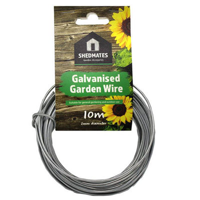 Kingfisher Galvanised Wire 10M X 2mm One Colour (One Size) from B&Q