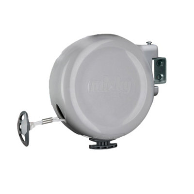 B&Q -  Single Retractable Clothes Line 15M One Colour (One Size)