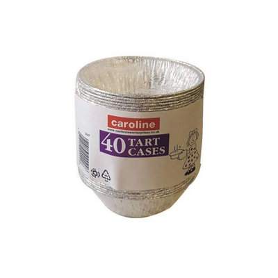 Caroline Mince Pie/tart Case 60 X 20mm 40Pk 1047 One Colour (One Size) from B&Q