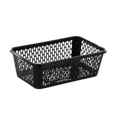  - Everyday By Wilsons 25Cm Handy Basket Black 25 X 16 X 8Cm One Colour (One Size)