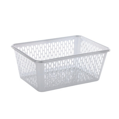  - Everyday By Wilsons 37Cm Handy Basket Silver 37 X 26 X 16Cm One Colour (One Size)