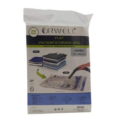  - Orwell Flat Vacuum Storage Bag Jumbo 73 X 130Cm One Colour (One Size)