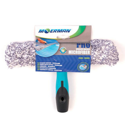 Moerman Pro Window Washer With Microfibre Sleeve 25Cm / 10'' One Colour (One Size) from B&Q