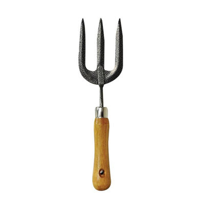 Kingfisher Wooden Handled Garden Hand Fork One Colour (One Size) from B&Q
