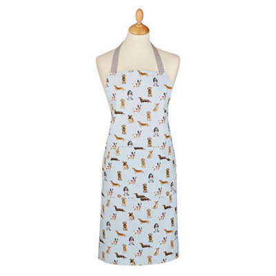Cooksmart Curious Dogs Cotton Apron One Colour (One Size) from B&Q