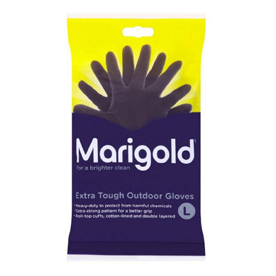 Marigold Extra Tough Outdoor Gloves Large One Colour (One Size) from B&Q