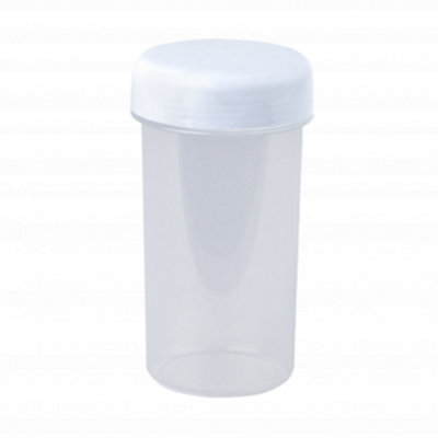 Wham Cuisine 350Ml Screw Top Beaker Clear/white One Colour (One Size) from B&Q