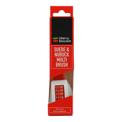 Cherry Blossom Suede & Nubuck Multi Brush One Colour (One Size) from B&Q