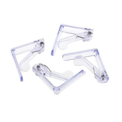 Chef Aid Chefaid 4 Tablecloth Clips One Colour (One Size) from B&Q