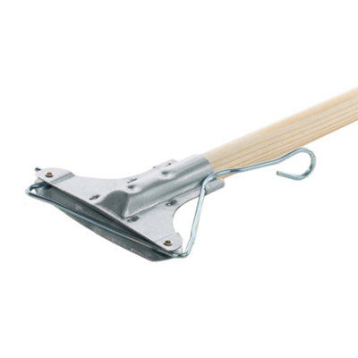  - Wooden Kentucky Mop Handle One Colour (One Size)