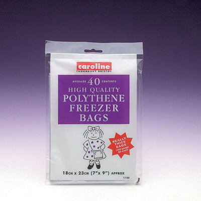  - Caroline Freezer Bags 7 X 9'' 40Pk 1120 One Colour (One Size)
