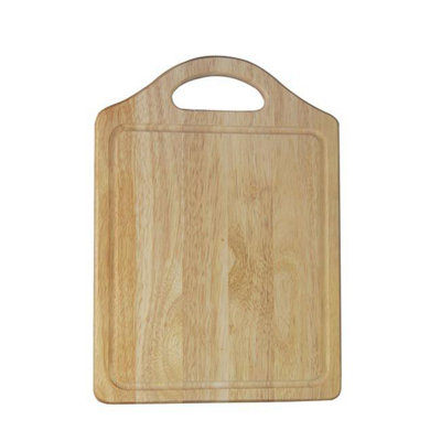 Apollo Rubberwood Chopping Board 25 X 35Cm Medium One Colour (One Size) from B&Q