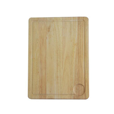 Apollo Rubberwood Chopping Board 30 X 40Cm Large One Colour (One Size) from B&Q