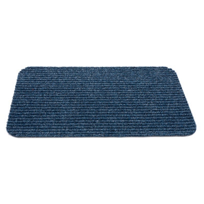 Sentry Ambador Rib Mat No 1A 16 X 24'' Blue One Colour (One Size) from B&Q