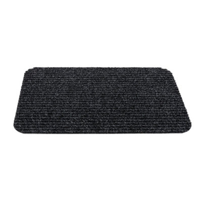 Sentry Ambador Rib Mat No 1A 16 X 24'' Charcoal One Colour (One Size) from B&Q