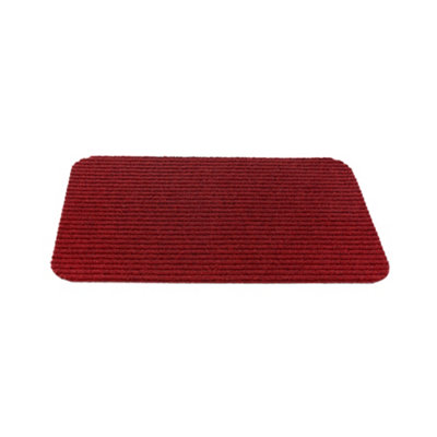 Sentry Ambador Rib Mat No 1A 16 X 24'' Red One Colour (One Size) from B&Q