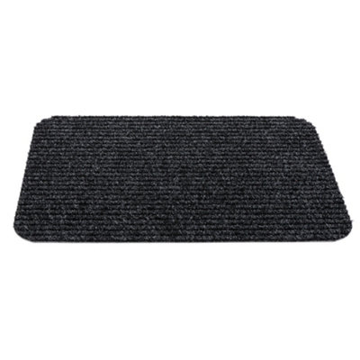 Sentry Ambador Rib Mat No 2 16 X 27'' Charcoal One Colour (One Size) from B&Q