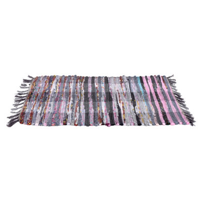Sentry Danvibio Cotton Rag Rug Orted 24 X 36'' One Colour (One Size) from B&Q