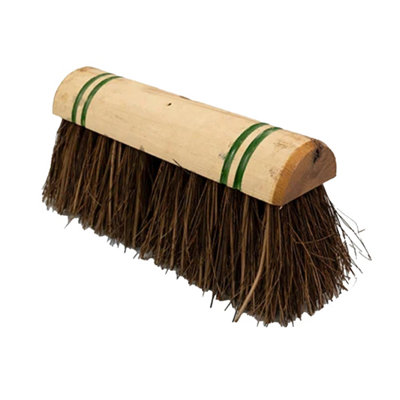 Head Only 12'' Bine Yard Scavenger Broom Threaded One Colour (One Size) from B&Q