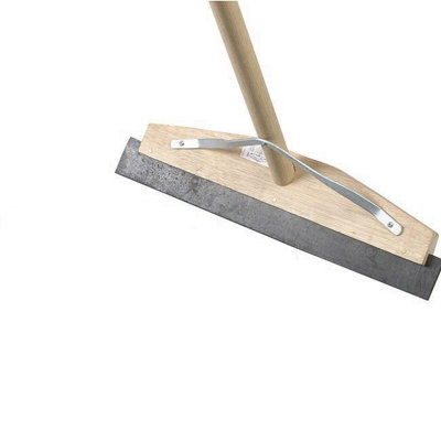 24'' Wooden Floor Squeegee With Handle & Stay One Colour (One Size) from B&Q
