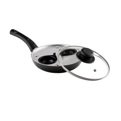  - Aluminum Egg Poacher 2 Hole One Colour (One Size)