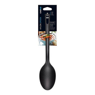  - Chef Aid Nylon Spoon Black One Colour (One Size)