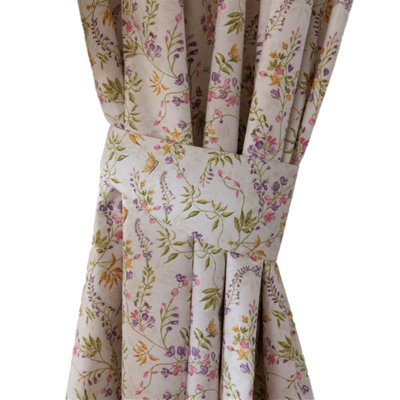 Belledorm Kira Curtains (Pack Of 2) Multicoloured (54In X 66In) from B&Q