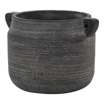 B&Q -  Amalfi Hydria Pot Grey (One Size)