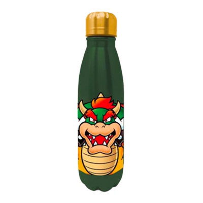  - Super Mario Bowser 540Ml Water Bottle Green (7Cm X 7Cm X 22.5Cm)