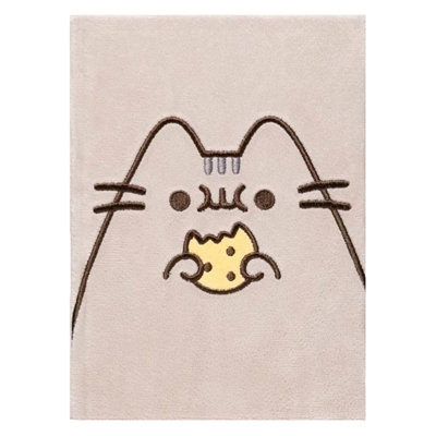 Pusheen Playful Plush A5 Notebook Grey/white (22.5Cm X 16.5Cm X 2.3Cm) from B&Q
