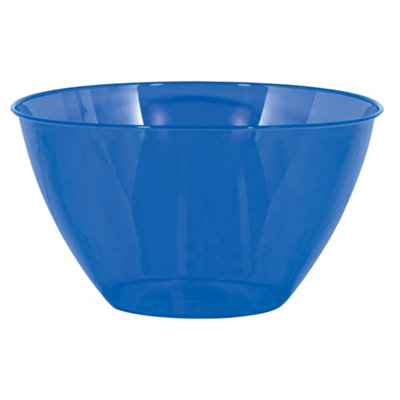 Amscan Plastic Swirl 710Ml Bowl Bright Royal Blue (One Size) from B&Q