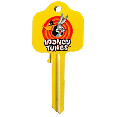 Looney Tunes Blank Key Yellow (One Size) from B&Q