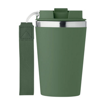Midocean Topaz Double Wall 350Ml Tumbler Dark Green (One Size) from B&Q