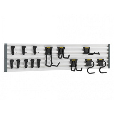 Stanley Hand Tools Track Wall System Starter Kit20 Piece Multi Colour (One Size) from B&Q