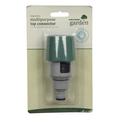 Kingfisher Snap Action Multi Purpose Tap Connector One Colour (One Size) from B&Q