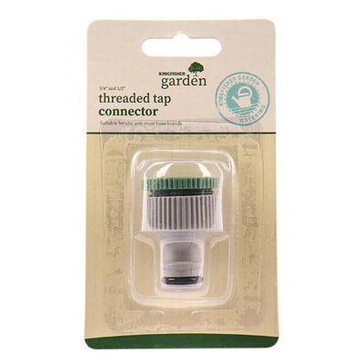 Kingfisher Threaded Tap Connector One Colour (One Size) from B&Q