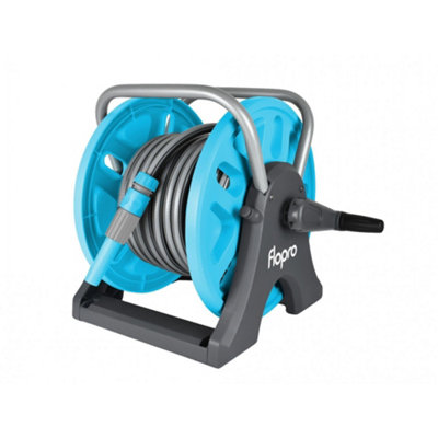 Flopro Flopro Neverkink Easyreel Complete Hose Reel Set 25M Multi Colour (One Size) from B&Q