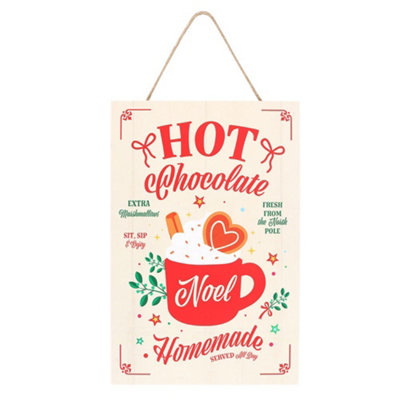Something Different Homemade Hot Chocolate Hanging Decoration Multicoloured (One Size) from B&Q